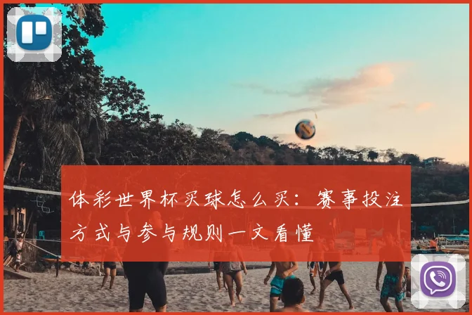 体彩世界杯买球怎么买：赛事投注方式与参与规则一文看懂